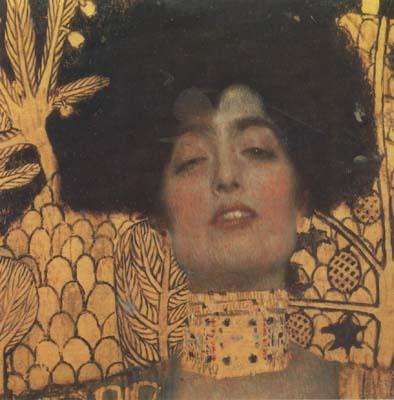 Gustav Klimt Judith I (detail) (mk20) Sweden oil painting art